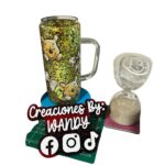 Snow-Globe Cristal 20oz Con Mango