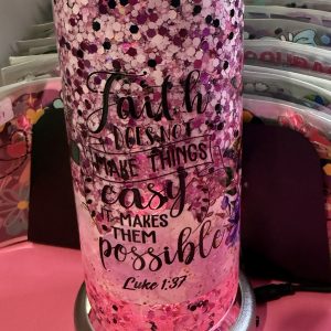 Snow-Globe Cristal 16oz